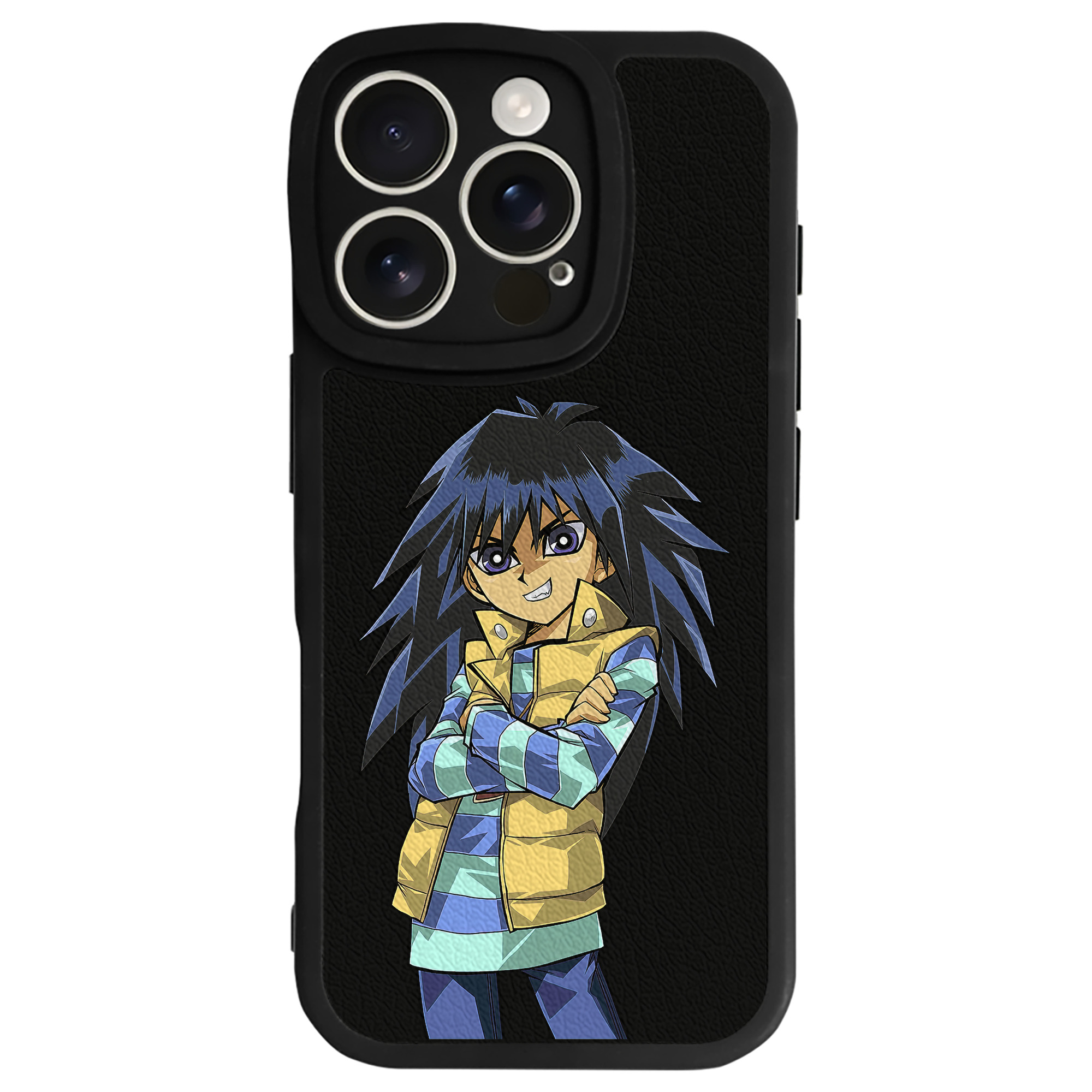 遊☆戯☆王 Yu-Gi-Oh! 【iPhone 16シリーズ対応】シリコンスマホケース（レザー調） 材質：シリコン